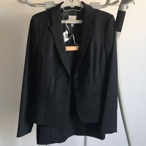 NWT Halogen Wool Blend Skirt Suit